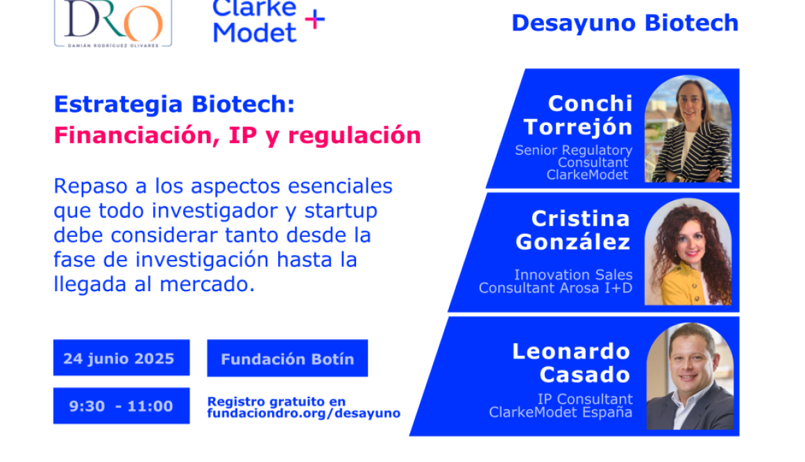Invitación Desayuno Biotech