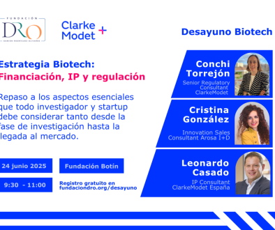 Invitación Desayuno Biotech
